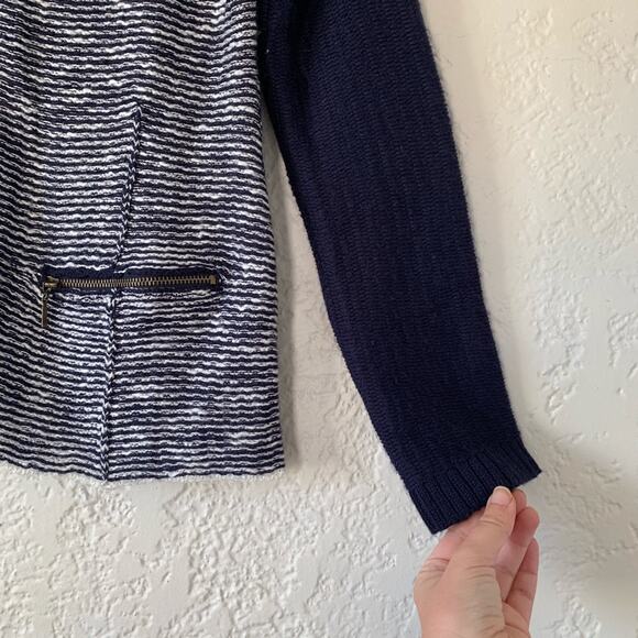 Skies are Blue Stitch Fix striped sweater cardigan - Picture 3 of 4